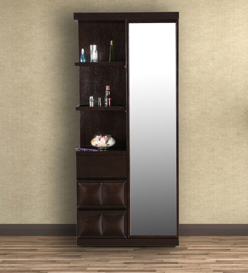 Buy Imperial Dresser With Mirror In Walnut Finish By Hometown