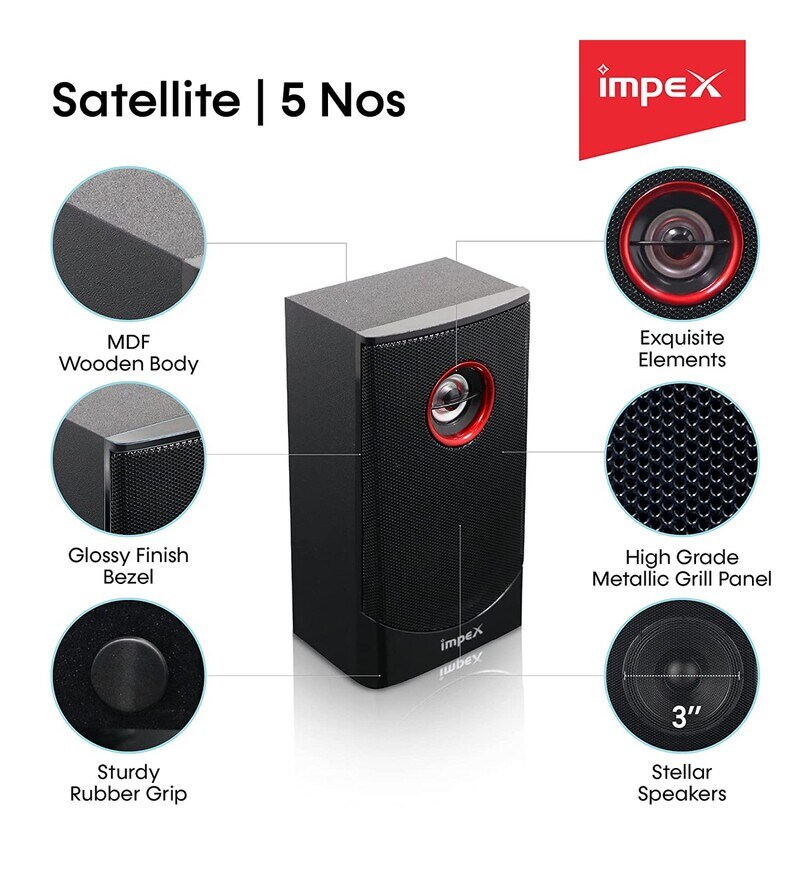 Buy Impex Blue Rock Plus with Wired Mic 