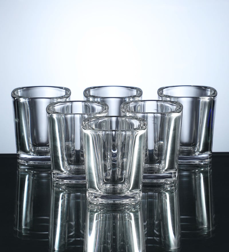 Buy Square 50ml (Set of 6) Shot Glass Online - Shot glasses - Shot ...