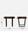 Imari Metallic 4 Seater Dining Table With Porcelain Top