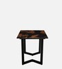 Imari Metallic 6 Seater Dining Set With Porcelain Top