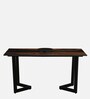 Imari Metallic 6 Seater Dining Table With Porcelain Top And Lazy Susan