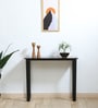 Imari Metallic Console Table With Porcelain Top