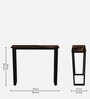 Imari Metallic Console Table With Porcelain Top