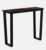 Imari Metallic Console Table With Porcelain Top