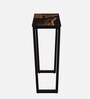 Imari Metallic Console Table With Porcelain Top