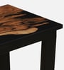 Imari Metallic Console Table With Porcelain Top