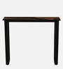 Imari Metallic Console Table With Porcelain Top
