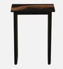 Imari Metallic End Table With Porcelain Top