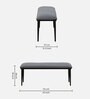 Imari Porcelain Top 6 Seater Dining Set With Lazy Susan And Bench