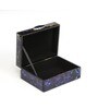 Imber Blue Engineered Wood & Glass
Decorative Box
