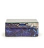 Imber Blue Engineered Wood & Glass
Decorative Box