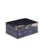Imber Blue Engineered Wood & Glass
Decorative Box