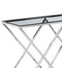 Imel Console Table in Stainless steel Finish