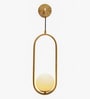 Imogen White Globe Wall Lamp