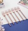 Imperial Brown Stainless Steel (Set of 6) Fork Set
