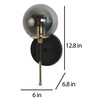 Imperial Brown & Gold Mild Steel Wall Light