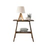 Imperial End Table In Walnut Finish