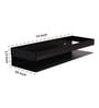 Imperial Metal Bathroom Shelf In Black