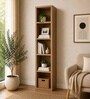 Imperial Nest Signature Collection Premium Book Shelf In Noce Walnut Natural Finish