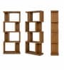 Imperial Nest Signature Collection Premium Book Shelf In Noce Walnut Natural Finish