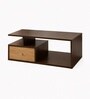 Imperial Nest Signature Collection Premium Designer Centre Table In Noce Walnut Natural Finish