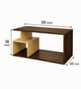 Imperial Nest Signature Collection Premium Designer Centre Table In Noce Walnut Natural Finish