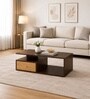 Imperial Nest Signature Collection Premium Designer Centre Table In Noce Walnut Natural Finish