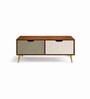 Imperial Nest Signature Collection Premium Designer Centre Table In Noce Walnut Natural Finish
