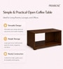 Imperial Nest Signature Collection Premium Designer Centre Table In Noce Walnut Natural Finish