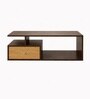 Imperial Nest Signature Collection Premium Designer Centre Table In Noce Walnut Natural Finish