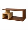 Imperial Nest Signature Collection Premium Designer Centre Table In Noce Walnut Natural Finish