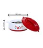 Varmora Imperial Inner Steel Casserole |Hot Pot for Kitchen| Chapati Box  Microwave-Safe