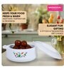 Varmora Imperial Inner Steel Casserole |Hot Pot for Kitchen| Chapati Box  Microwave-Safe
