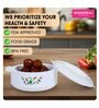 Varmora Imperial Inner Steel Casserole |Hot Pot for Kitchen| Chapati Box  Microwave-Safe