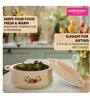 Varmora Imperial Inner Steel Casserole |Hot Pot for Kitchen| Chapati Box  Microwave-Safe