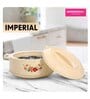Varmora Imperial Inner Steel Casserole |Hot Pot for Kitchen| Chapati Box  Microwave-Safe