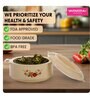 Varmora Imperial Inner Steel Casserole |Hot Pot for Kitchen| Chapati Box  Microwave-Safe
