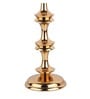 Imperium Crested 3-Arm Candle Holder Gold