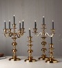 Imperium Grande 5-Arm Gold Candle Holder