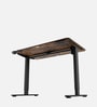 Imperium Neo Smart Height Adjustable Tablein Antique Wood Finish