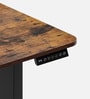 Imperium Neo Smart Height Adjustable Tablein Antique Wood Finish
