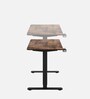 Imperium Neo Smart Height Adjustable Tablein Antique Wood Finish
