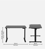 Imperium Neo Smart Height Adjustable Tablein Black Color