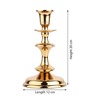 Imperium Solo Petite Gold Candle Holder