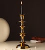 Imperium Solo Tall Gold Candle Holder