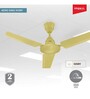 IMPEX AERO KING IVORY 1200 mm 3 Blade Ceiling Fan (Ivory)
