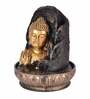 Impression Blessing Buddha Black & Gold Polyresin Water Fountain