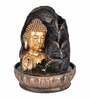 Impression Blessing Buddha Black & Gold Polyresin Water Fountain