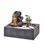 Impression Sand Buddha Black & Gold Polyresin Water Fountain